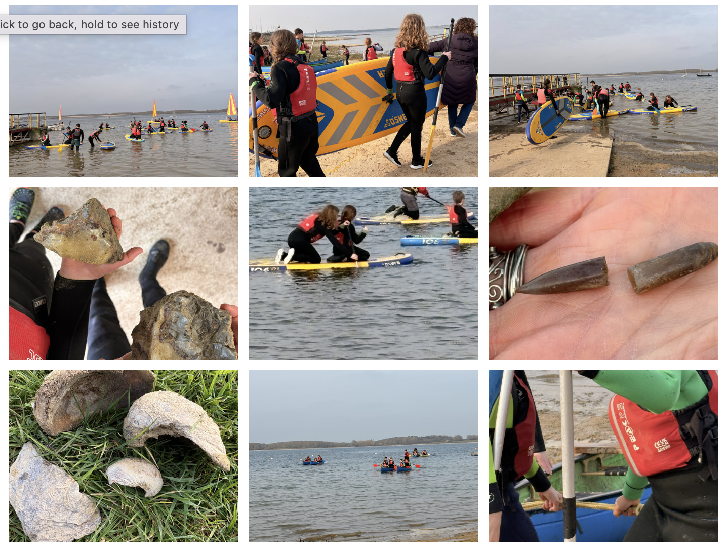 Watersports and Fossils