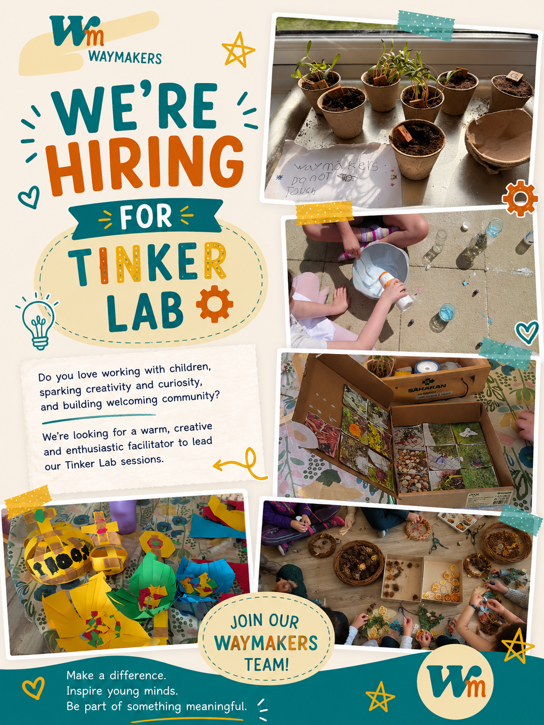 Work with Tinker Lab