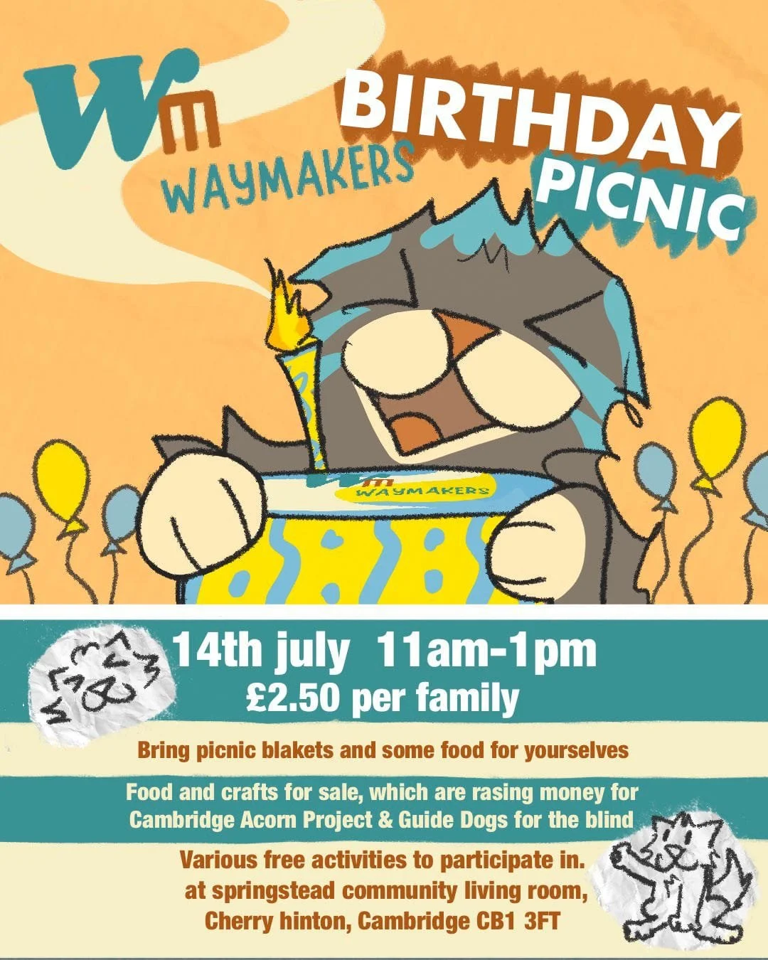 Raffle and picnic open day
