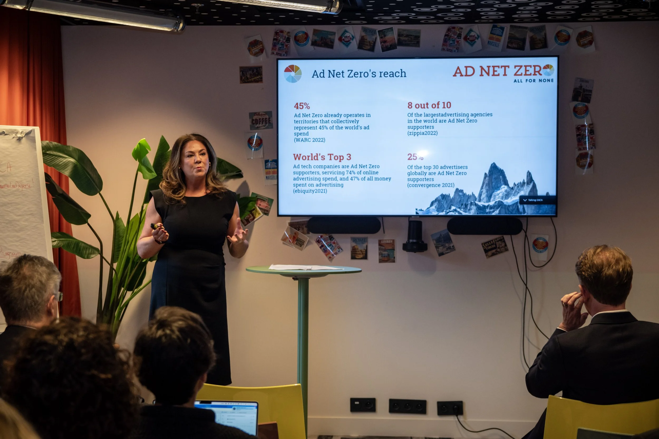 Mary O'Sullivan Ad Net Zero Paris