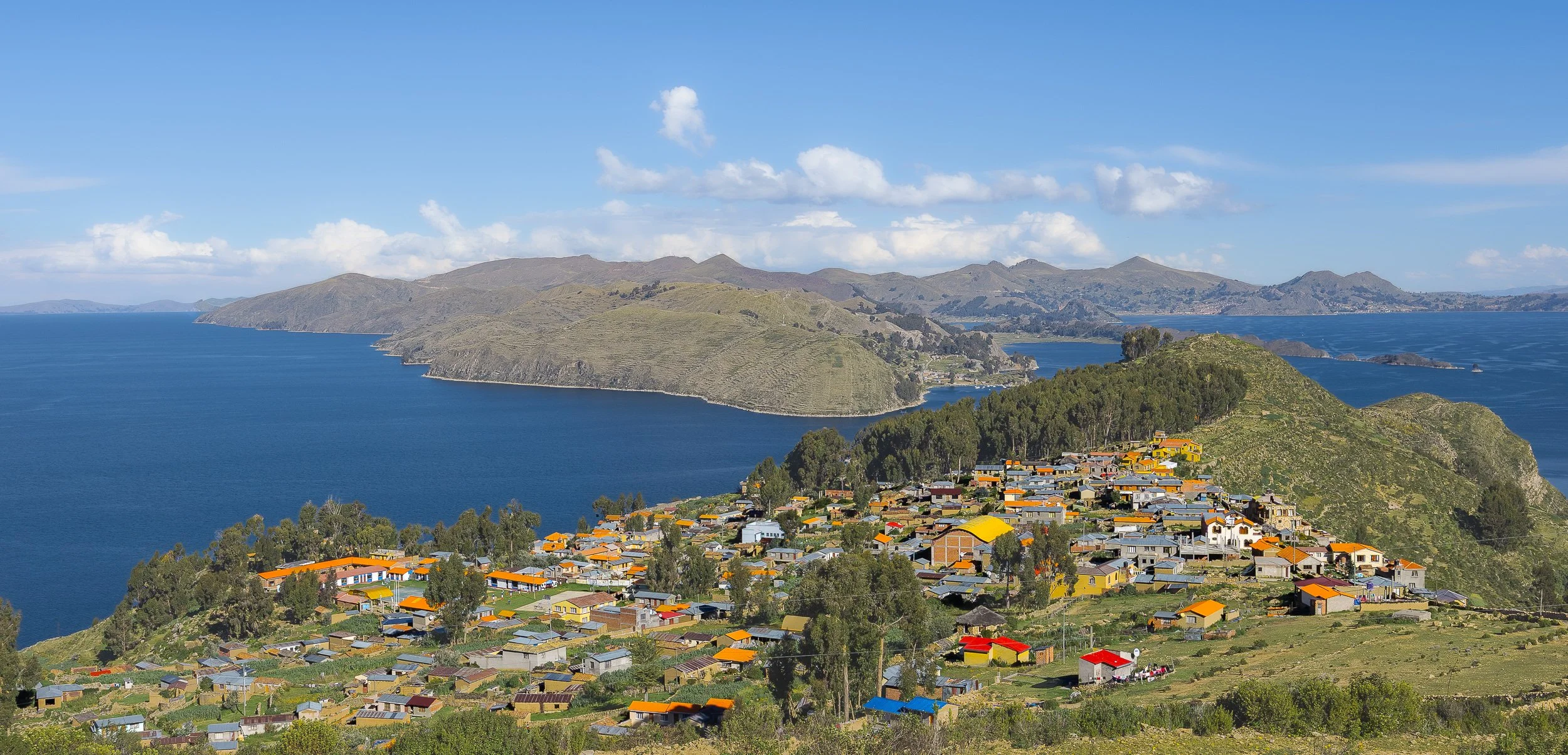 Aussicht ; Isla del Sol - Bolivien
