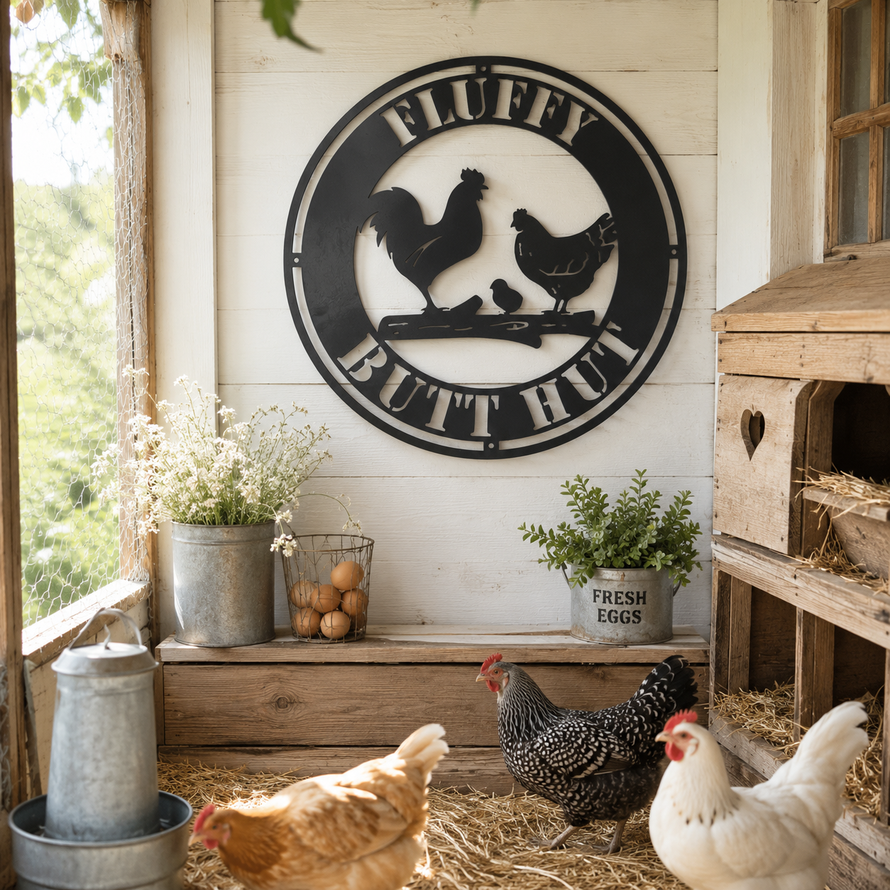 Chicken Coop Sign