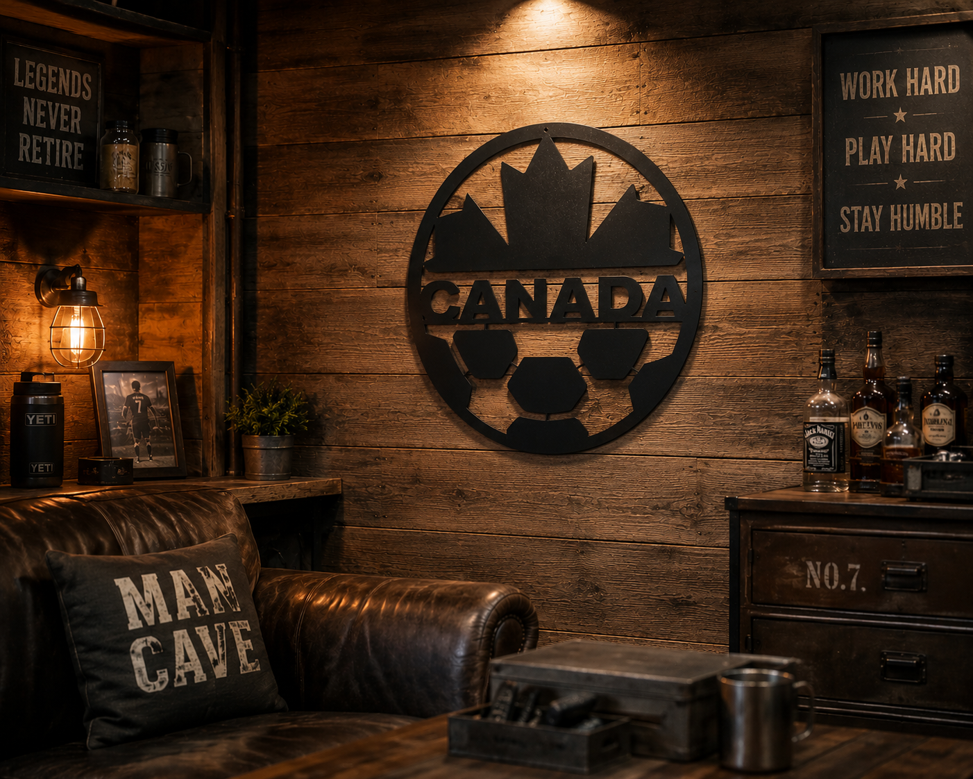 Canadian Soccer Fan Sign