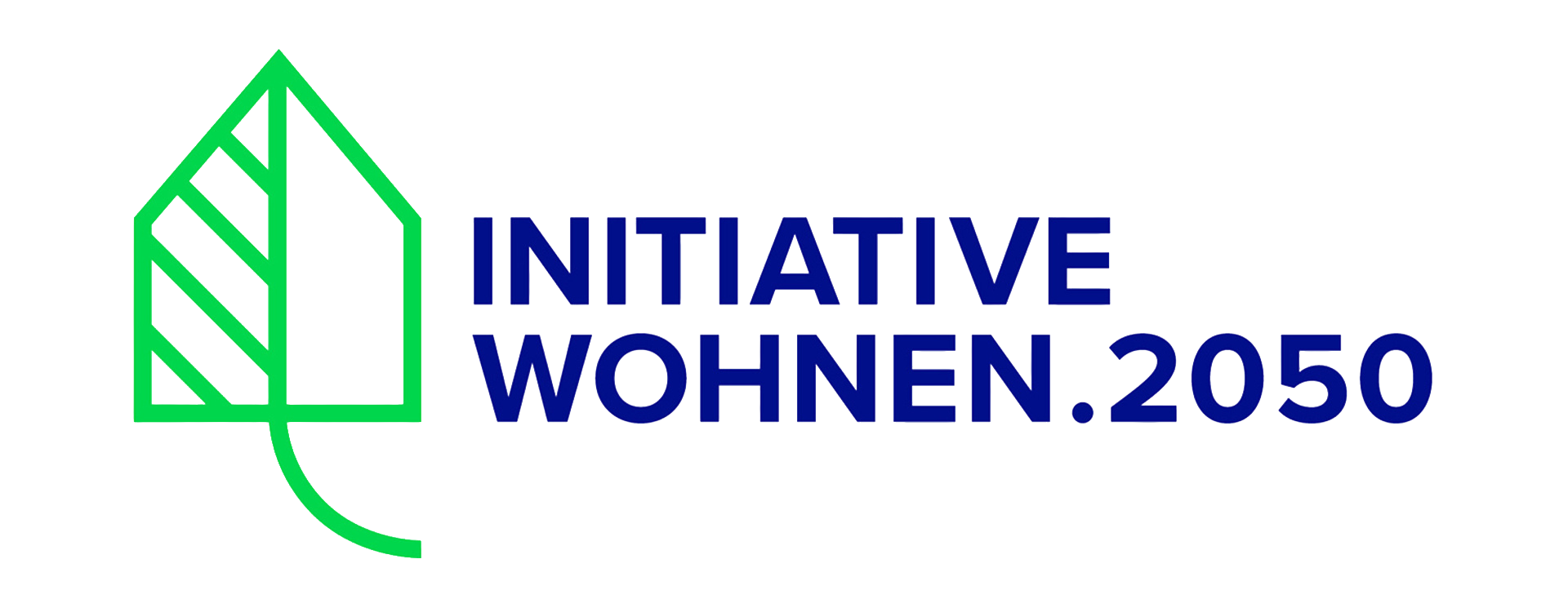 Logo 'INITIATIVE WOHNEN.2050'