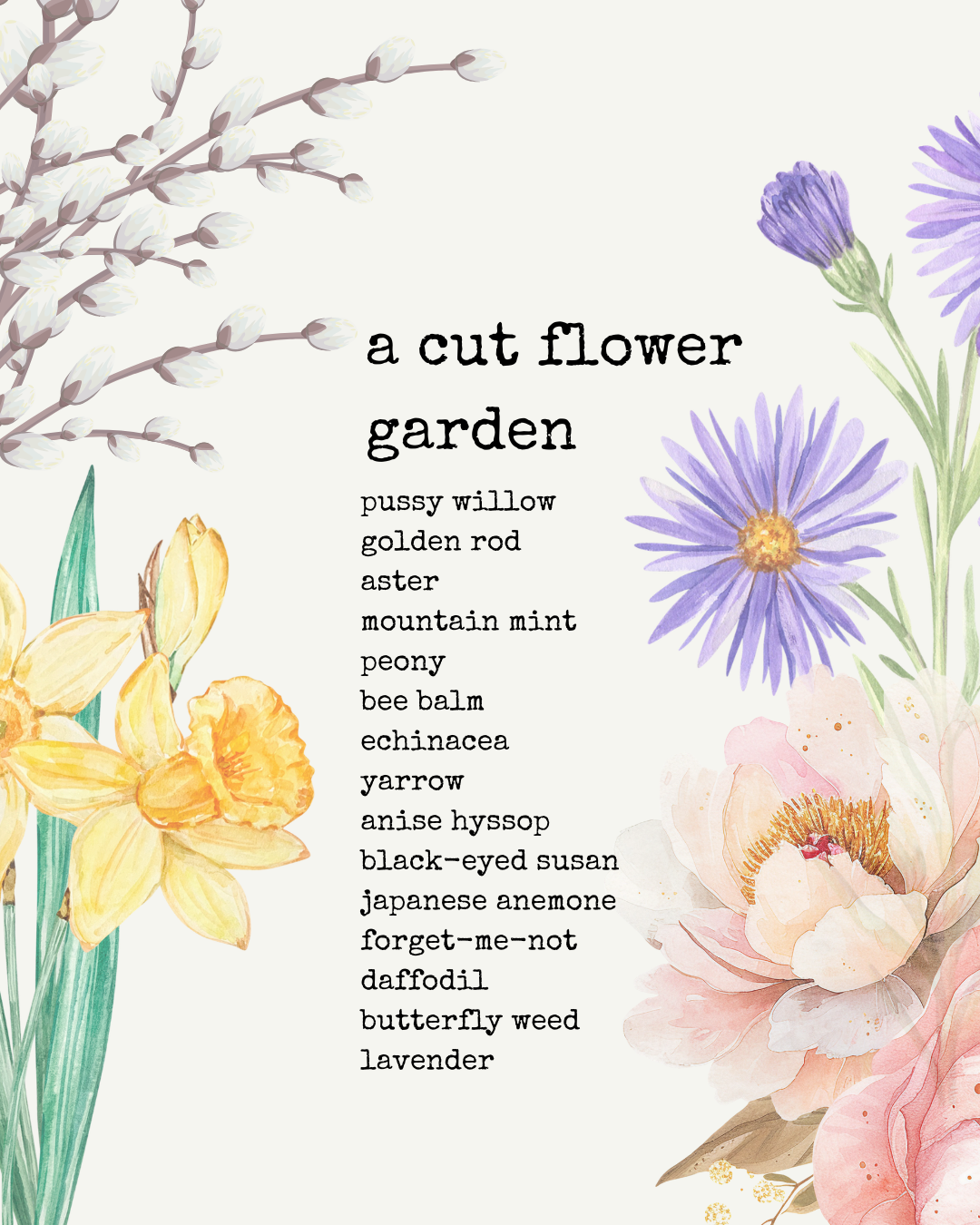 THE FLORIST: for the human who loves cut flowers
