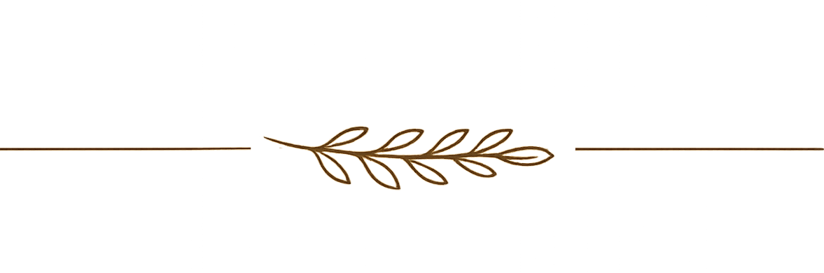 A graphic design with a beige background, featuring a stylized branch with leaves and decorative lines in gold, white, yellow, and pink.