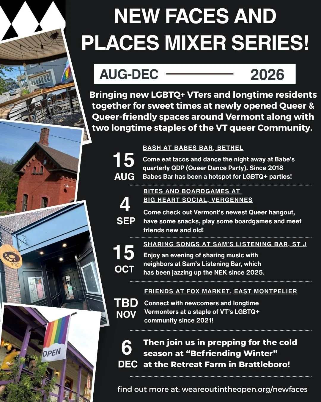 New Faces and Places Mixer