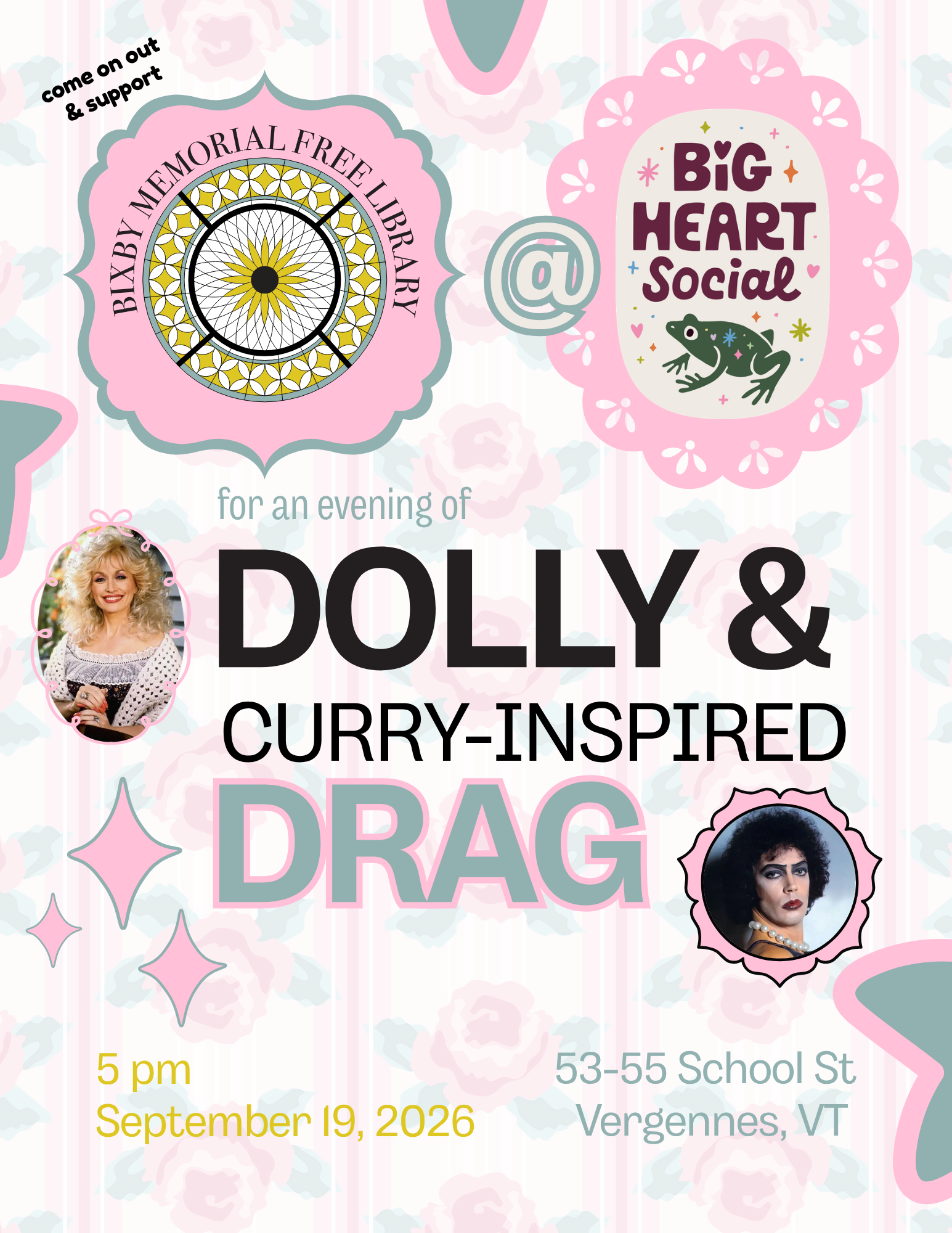 Dolly & Curry Inspired Drag Night & Fundraiser