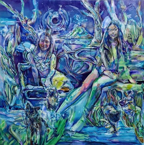 Jade.andViolet.2024.26.LOW.RES.42x42inch.oil.canvas.Geoff.Farnsworth.webp
