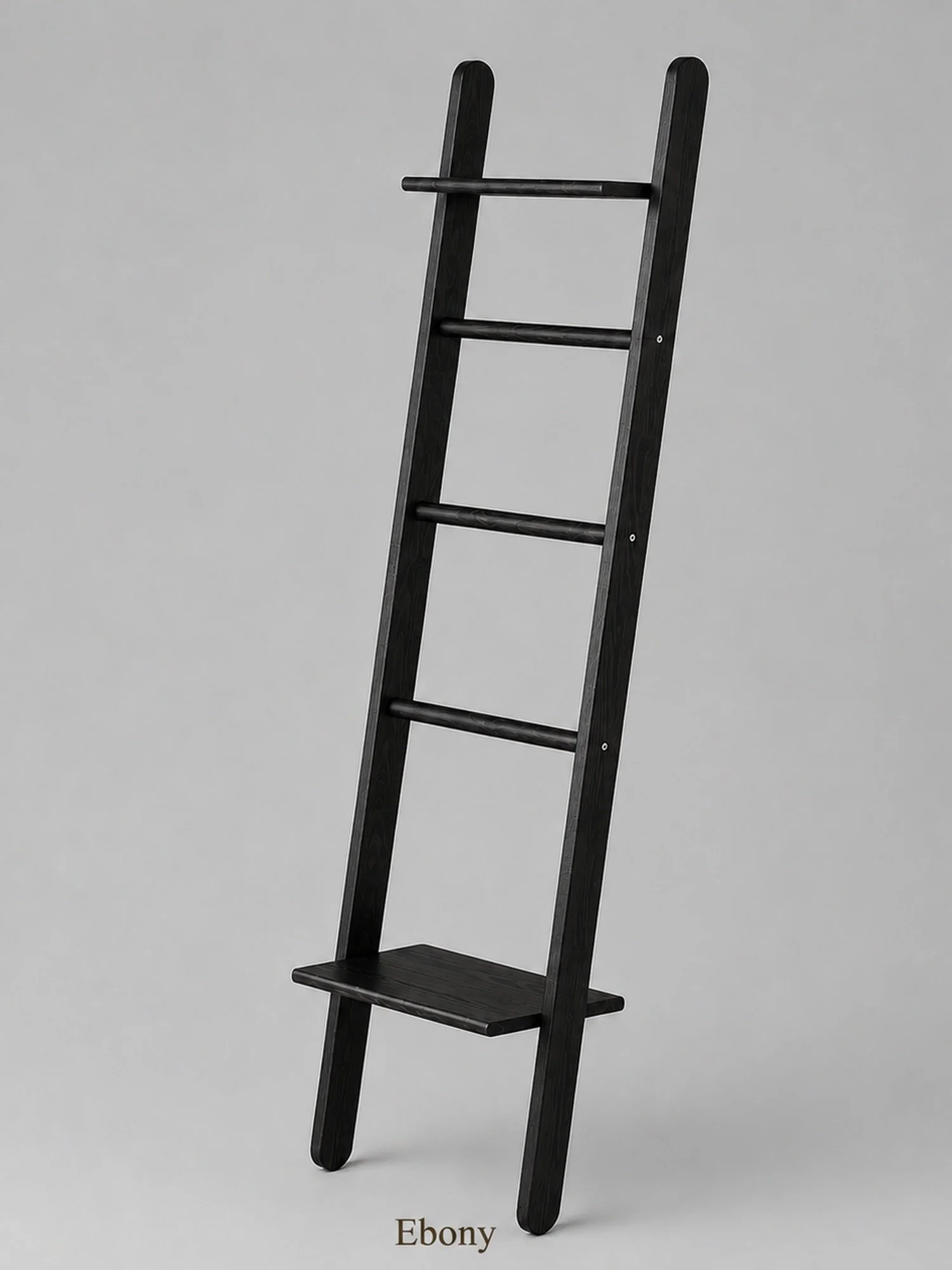 Classic Tall Blanket Ladder With Shelves