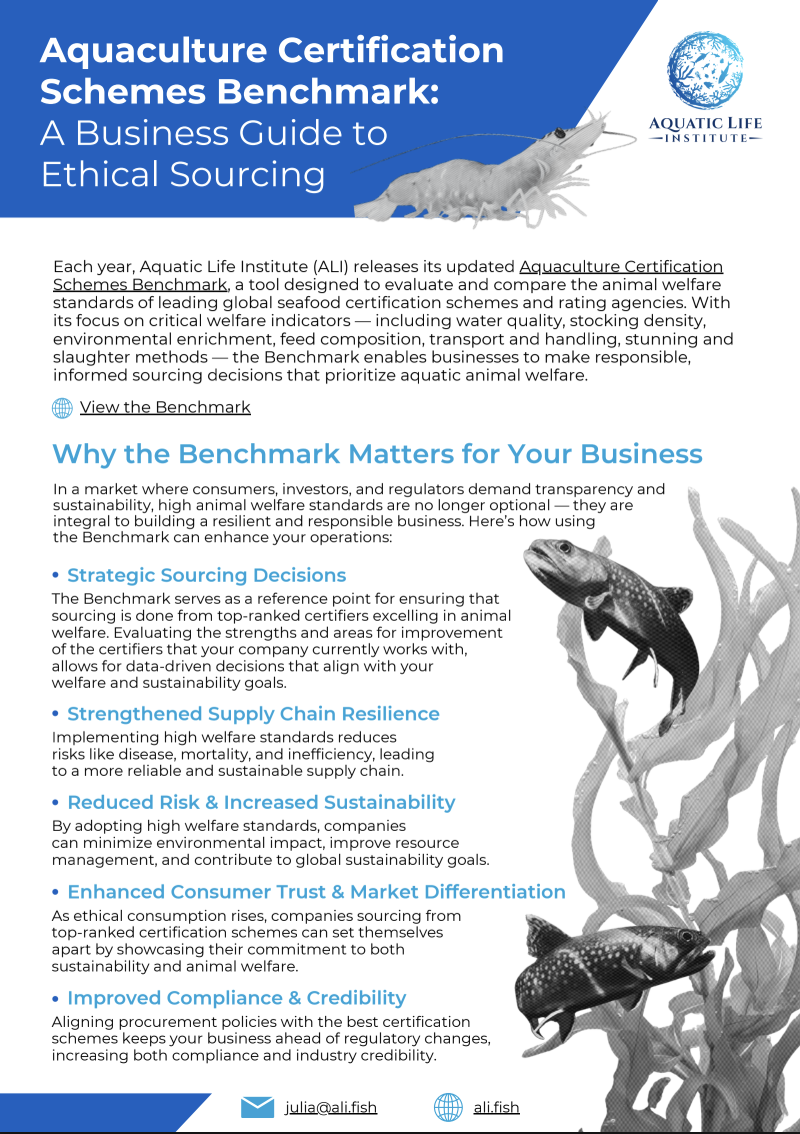 Aquaculture Certification Schemes Benchmark 2026: A Business Guide to Ethical Sourcing