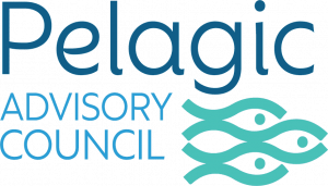 Pelagic Advisory Council logo featuring stylized fish icon and text.