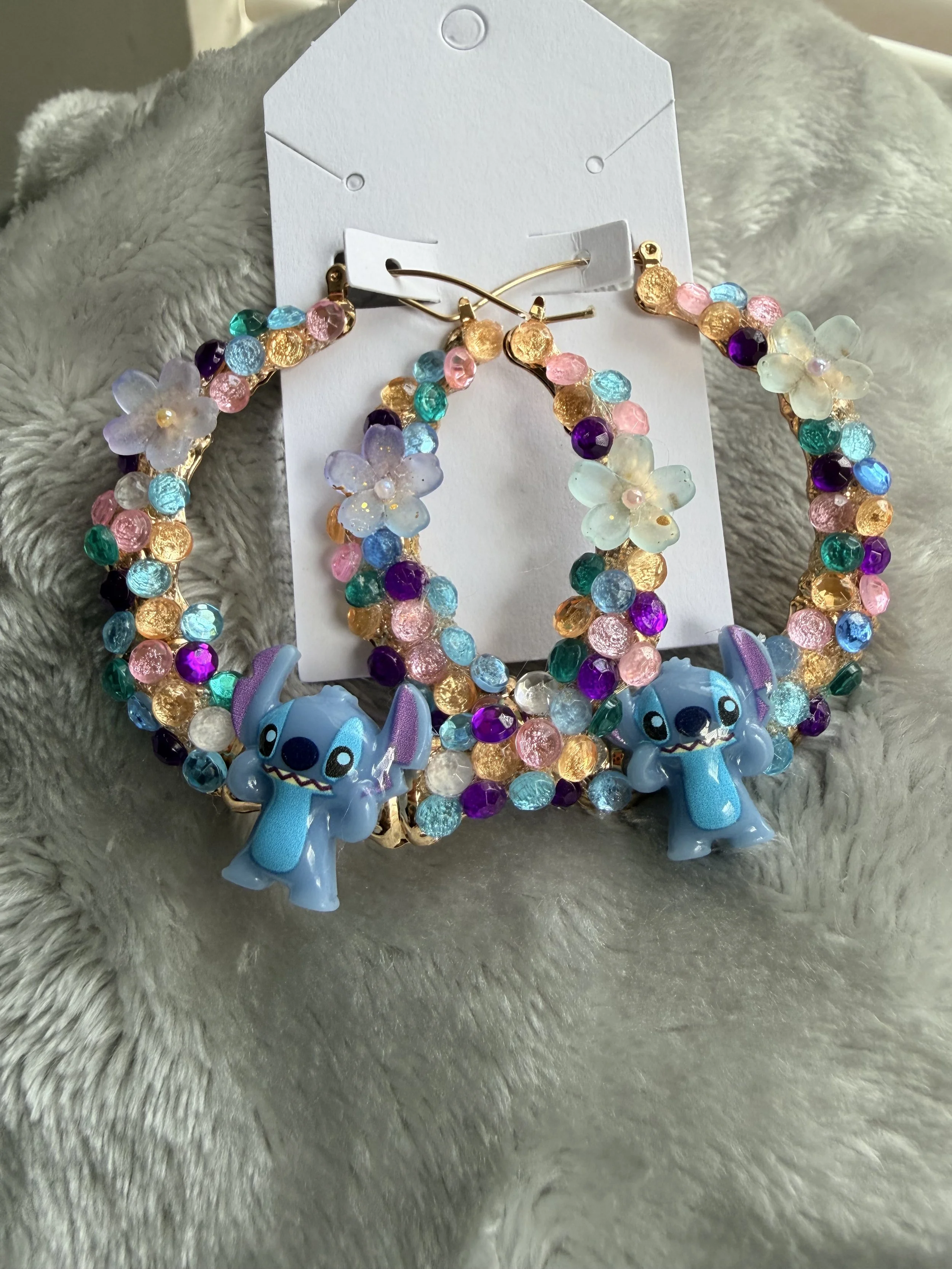 Stitch Bamboo Earrings