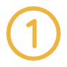 A gold medal with the number 1 on it.
