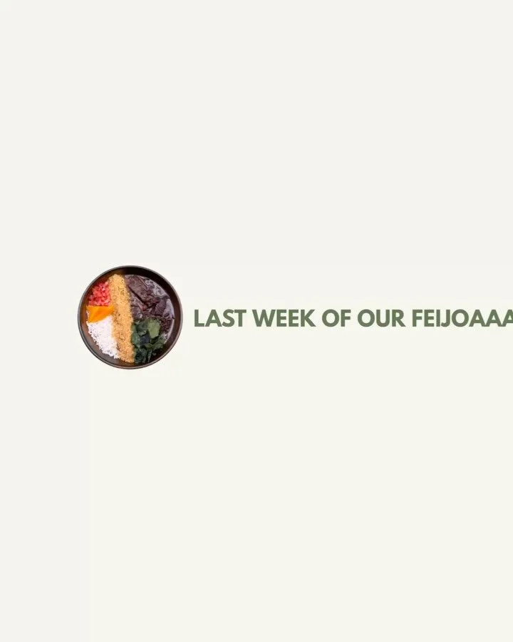 Our feijoooooaaaaaaaaaadaaa is coming to an end 🥺💔

A dish that feels like home, brings back memories, and has become a favourite for so many of you is taking a break from our regular menu.

If you love our Feijoada, don&rsquo;t let this opportunit