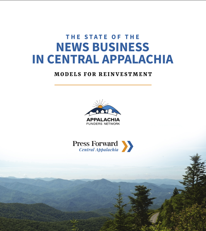 Appalachia Funders Network Releases&nbsp;State of the News Business in Central Appalachia Report