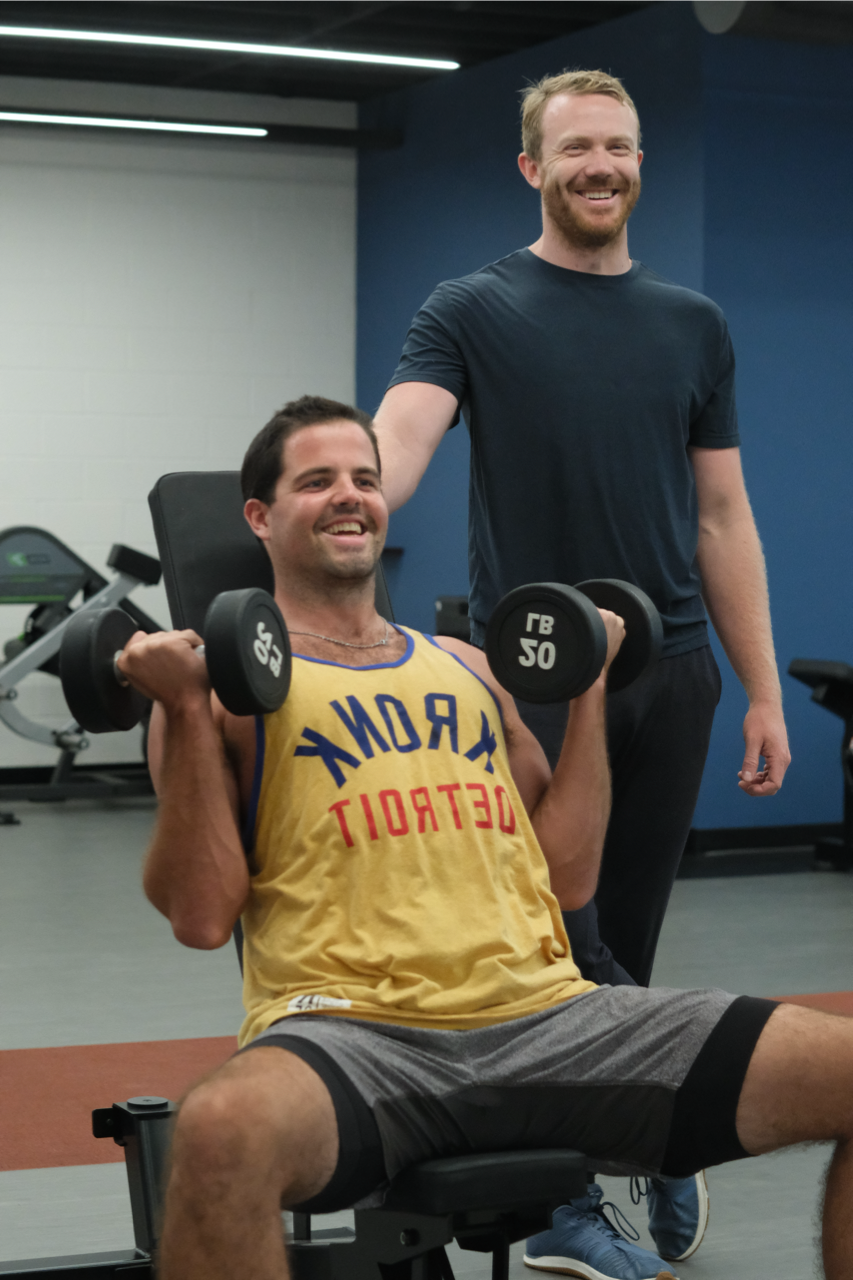 Julian Working with a Client