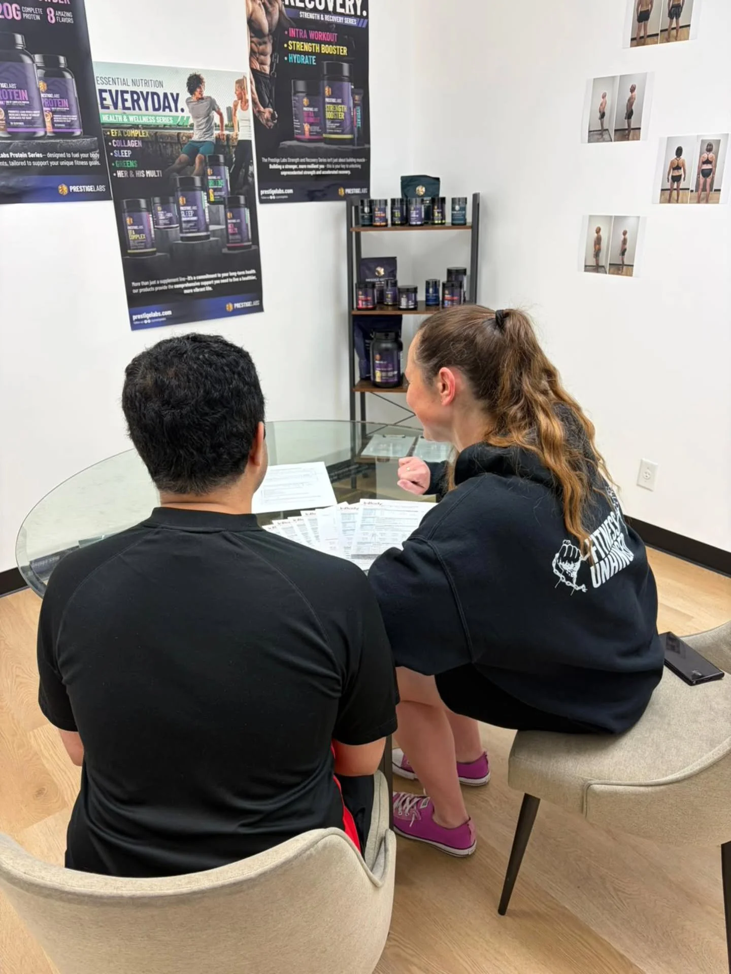 'Accountability' is great - but what does it actually look like and how does it help? 

At the beginning of your Fitness Unhinged journey - you'll sit down and discuss what a successful 'transformation' looks like, feels like and acts like for you pe