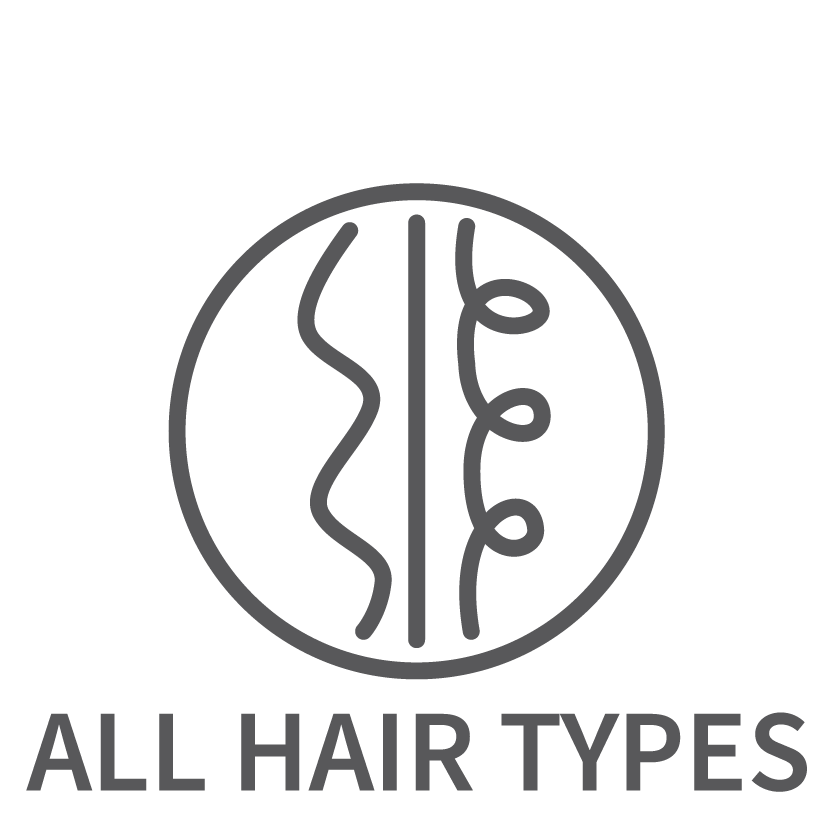all hair types icon