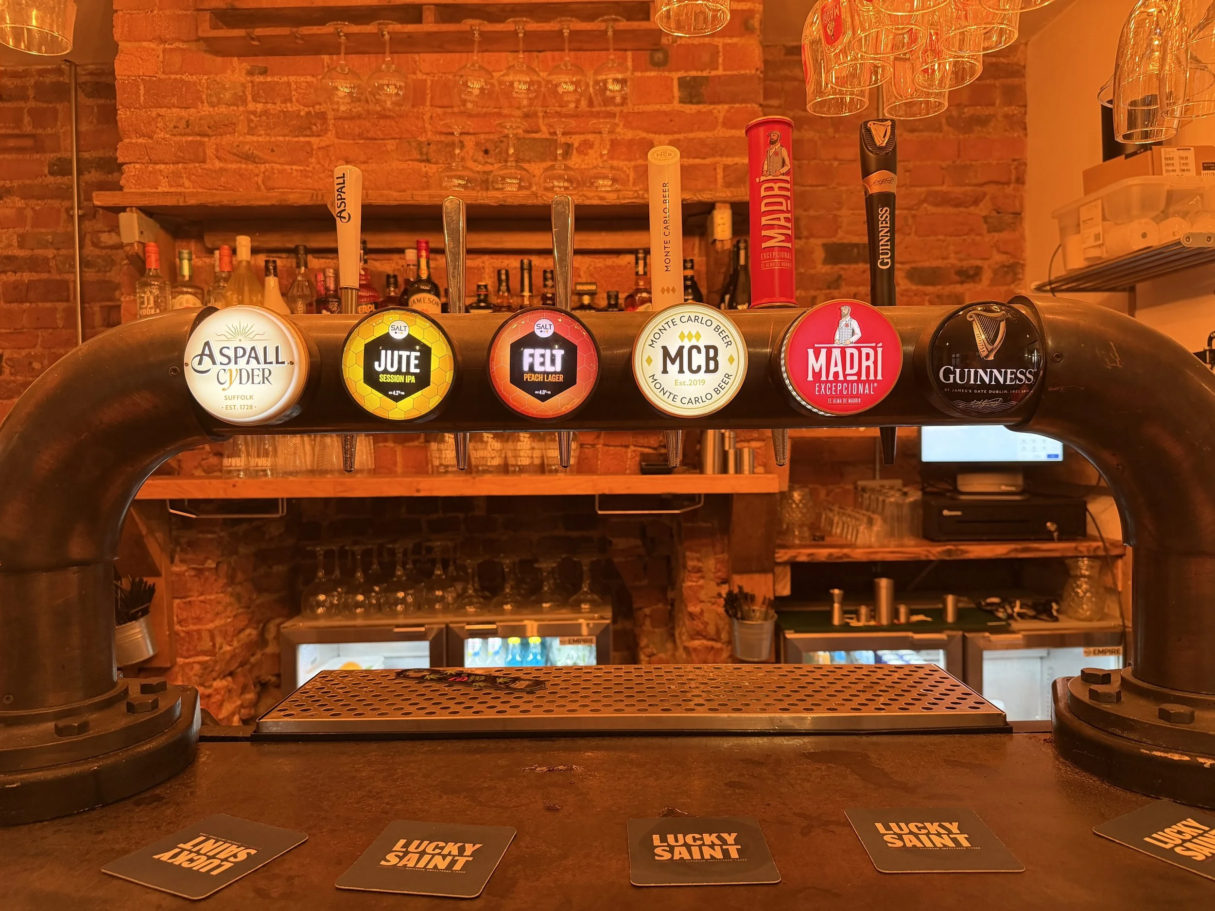 Where to Find Monte Carlo Beer on Tap in Spalding