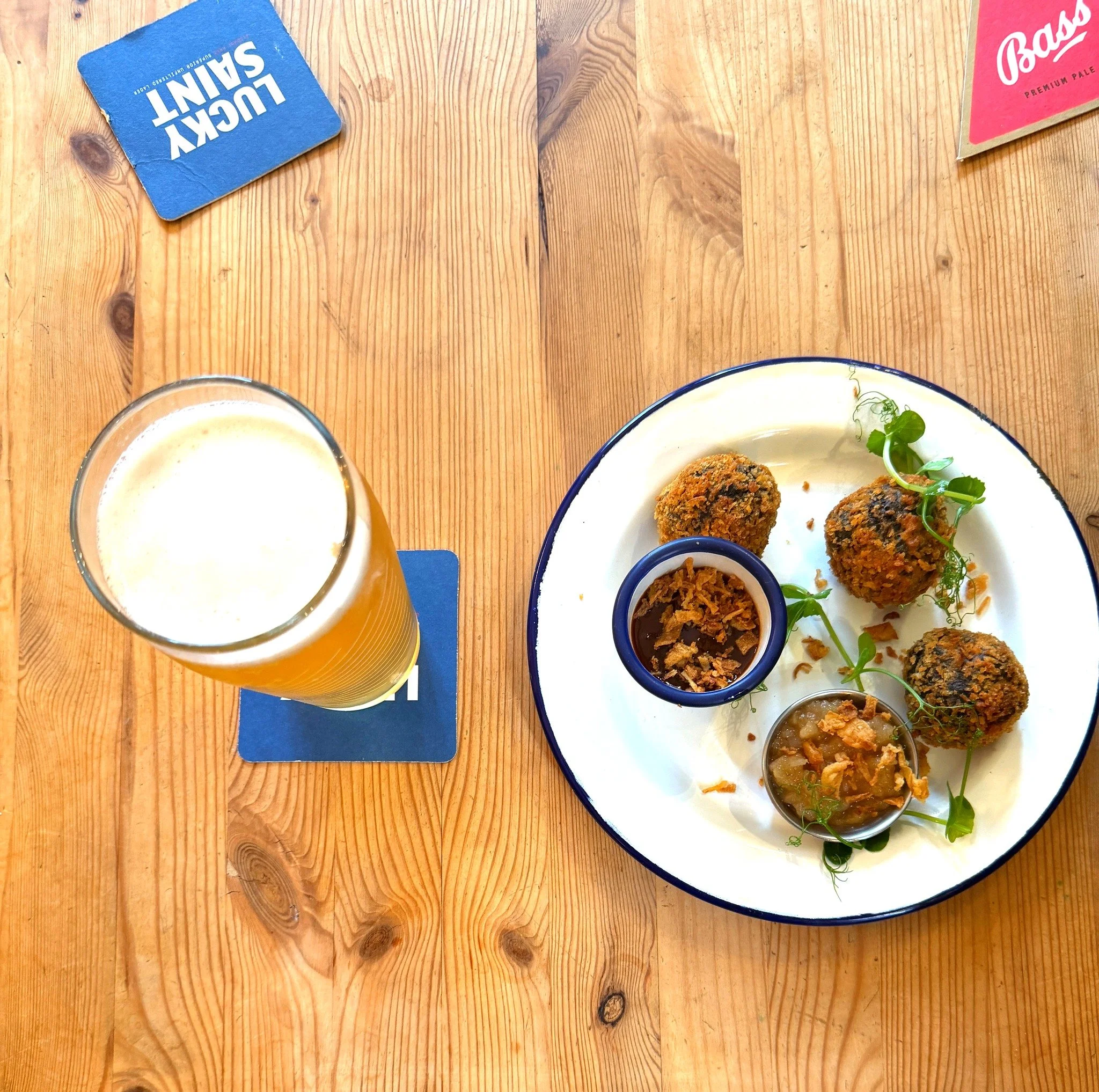 Black Pudding Bon Bon's went down a treat today.