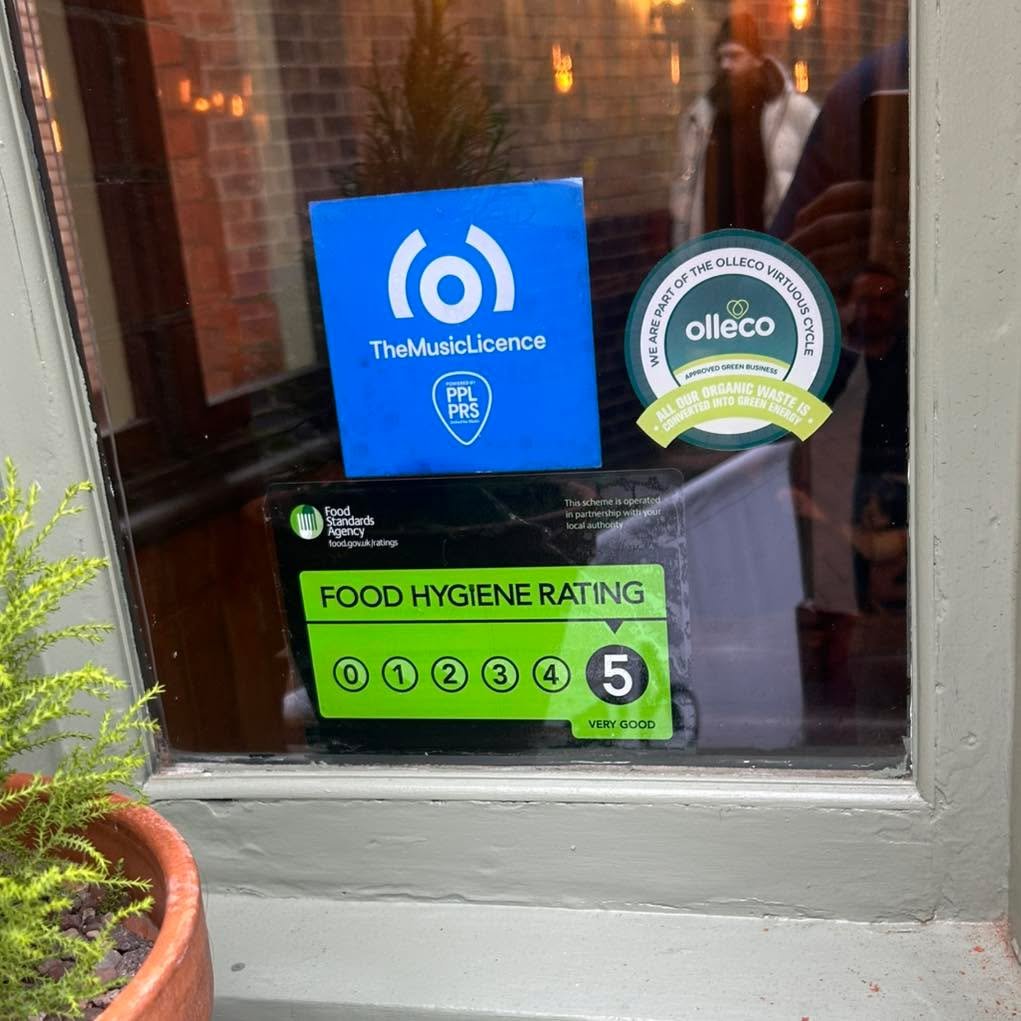 🌟🌟🌟🌟🌟 WE&rsquo;VE GOT 5 STARS! 🌟🌟🌟🌟🌟

We&rsquo;re delighted to announce that we&rsquo;ve received a 5-STAR FOOD HYGIENE RATING! 🎉👏

A huge thank you to our amazing team for their hard work, dedication, and commitment to maintaining the hi