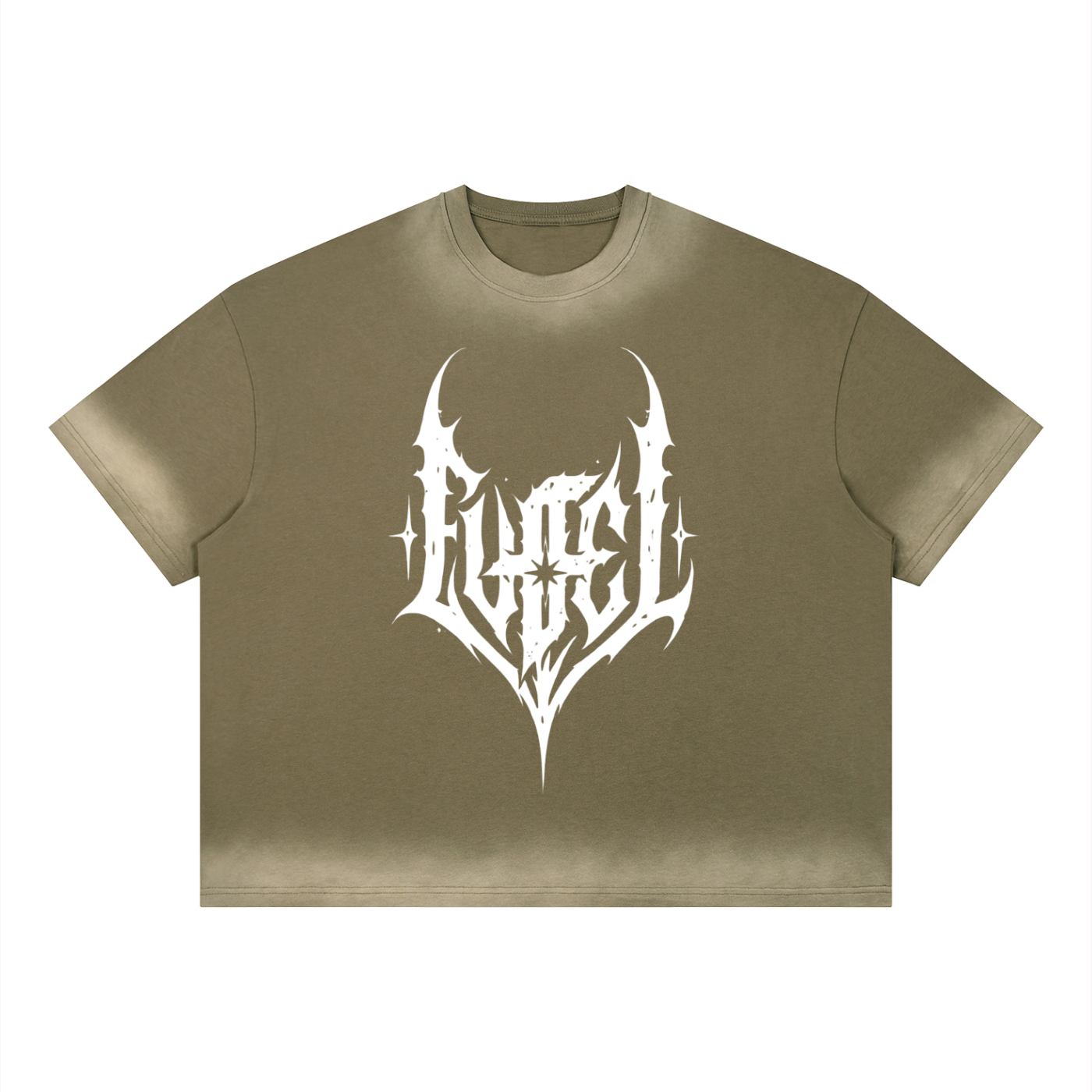 Boxy Sunfade Vintage Wash T-Shirt