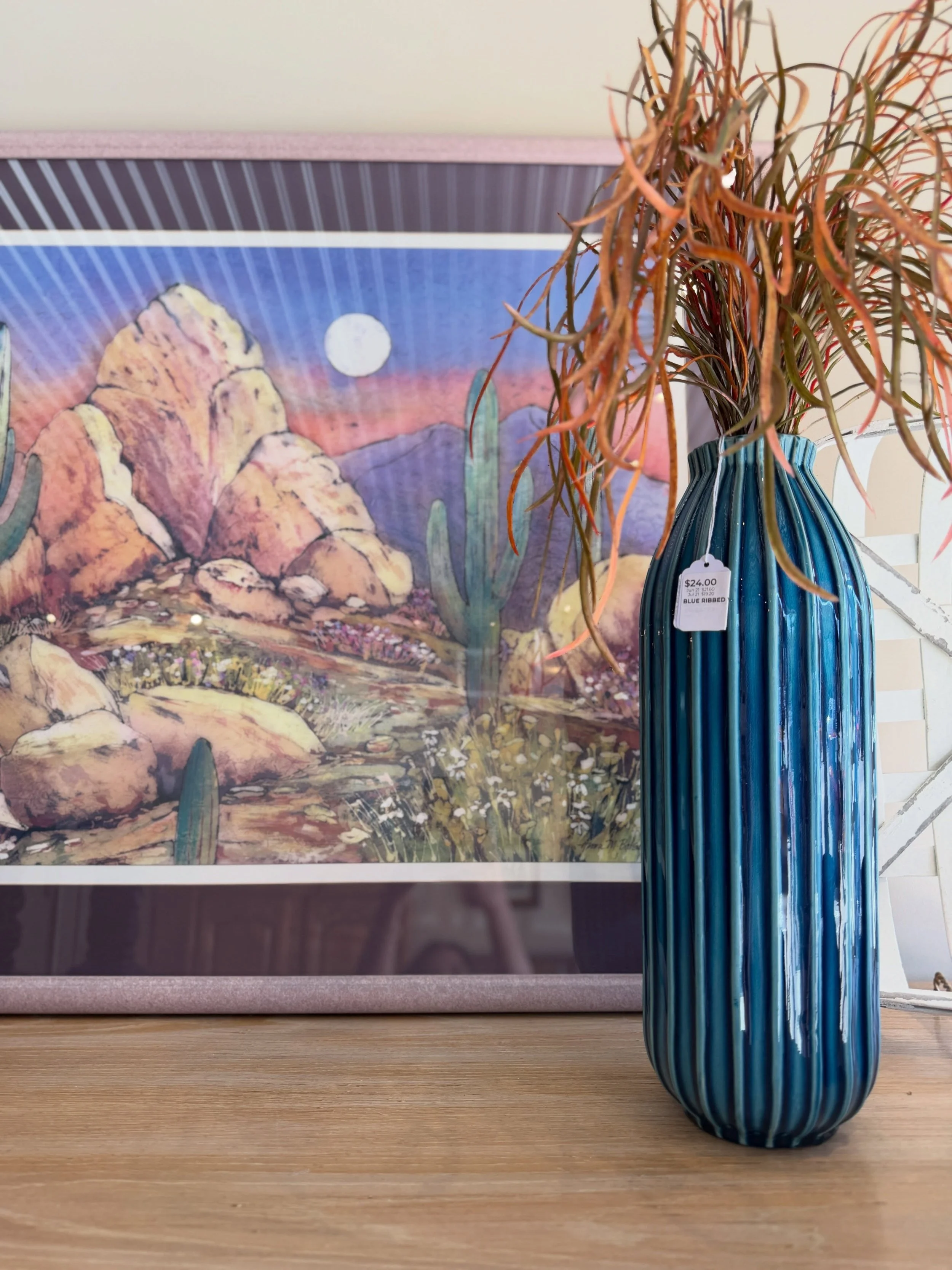 A little Southwest. A little rustic. A whole lot of character.

Southwestern-inspired d&eacute;cor, unique artwork, pottery, textiles, and unexpected finds are waiting to be discovered.

What would you be taking home first?

Shop local at:
Crossroads