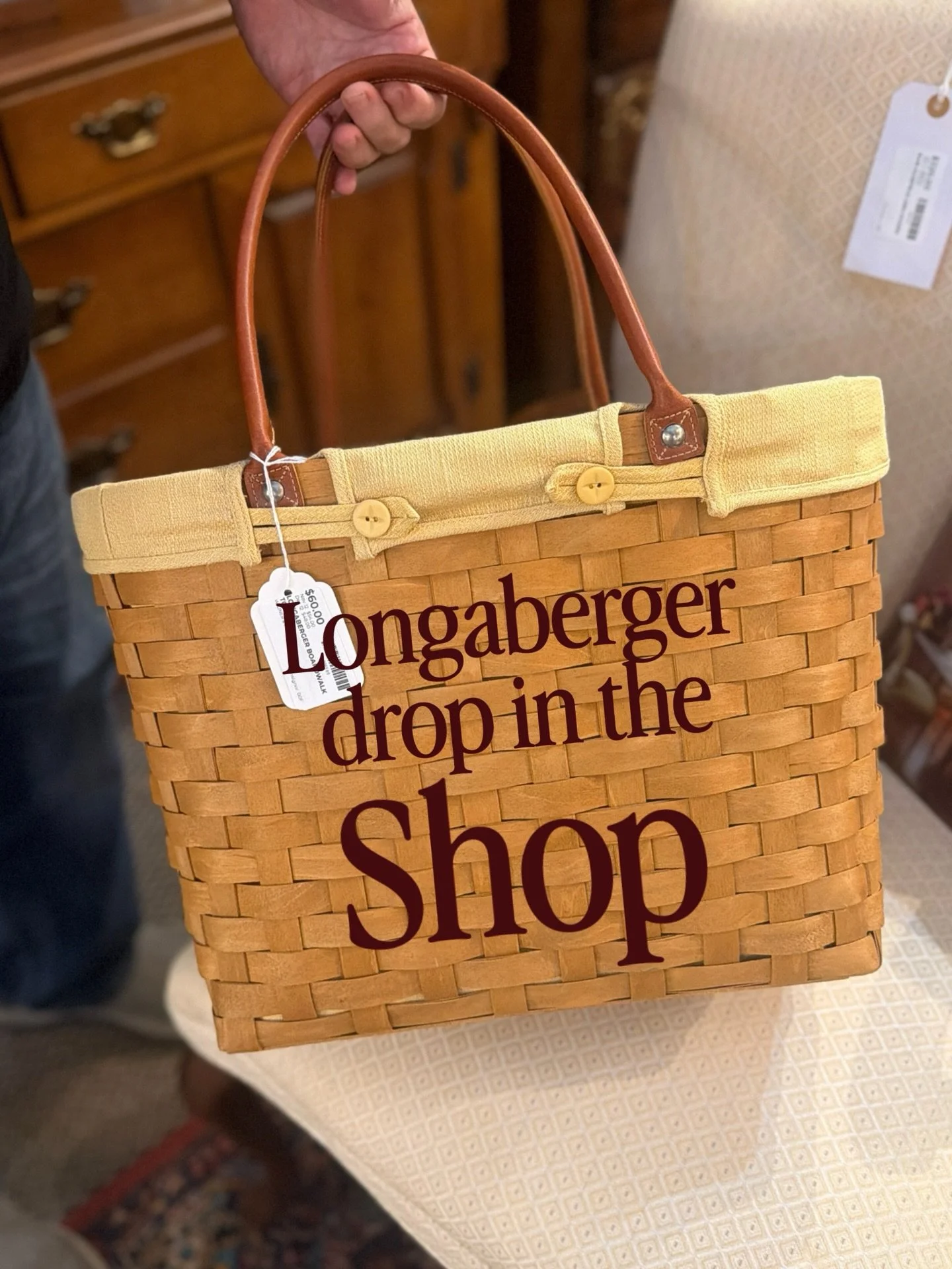 For those of you who can spot a Longaberger from across the shop, this one&rsquo;s for you. 🧺

A fresh batch just arrived in Troy! Swipe through and see what you&rsquo;d add to your collection. Or send this to the person who taught you to check the 