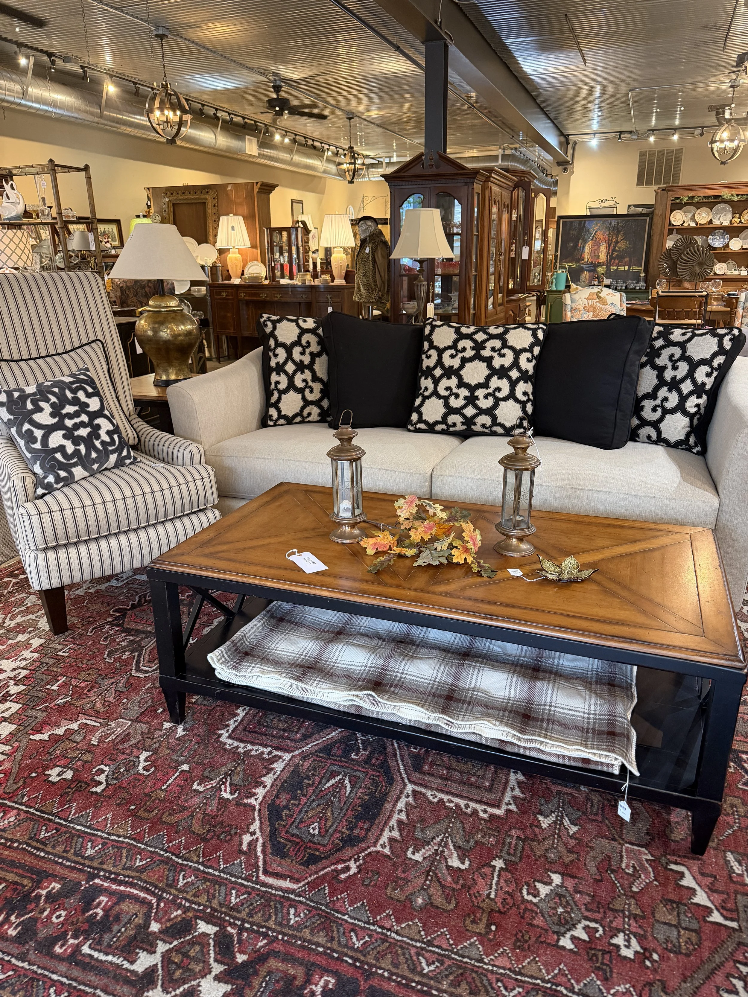 Stone Gray American Signature Sofa $895