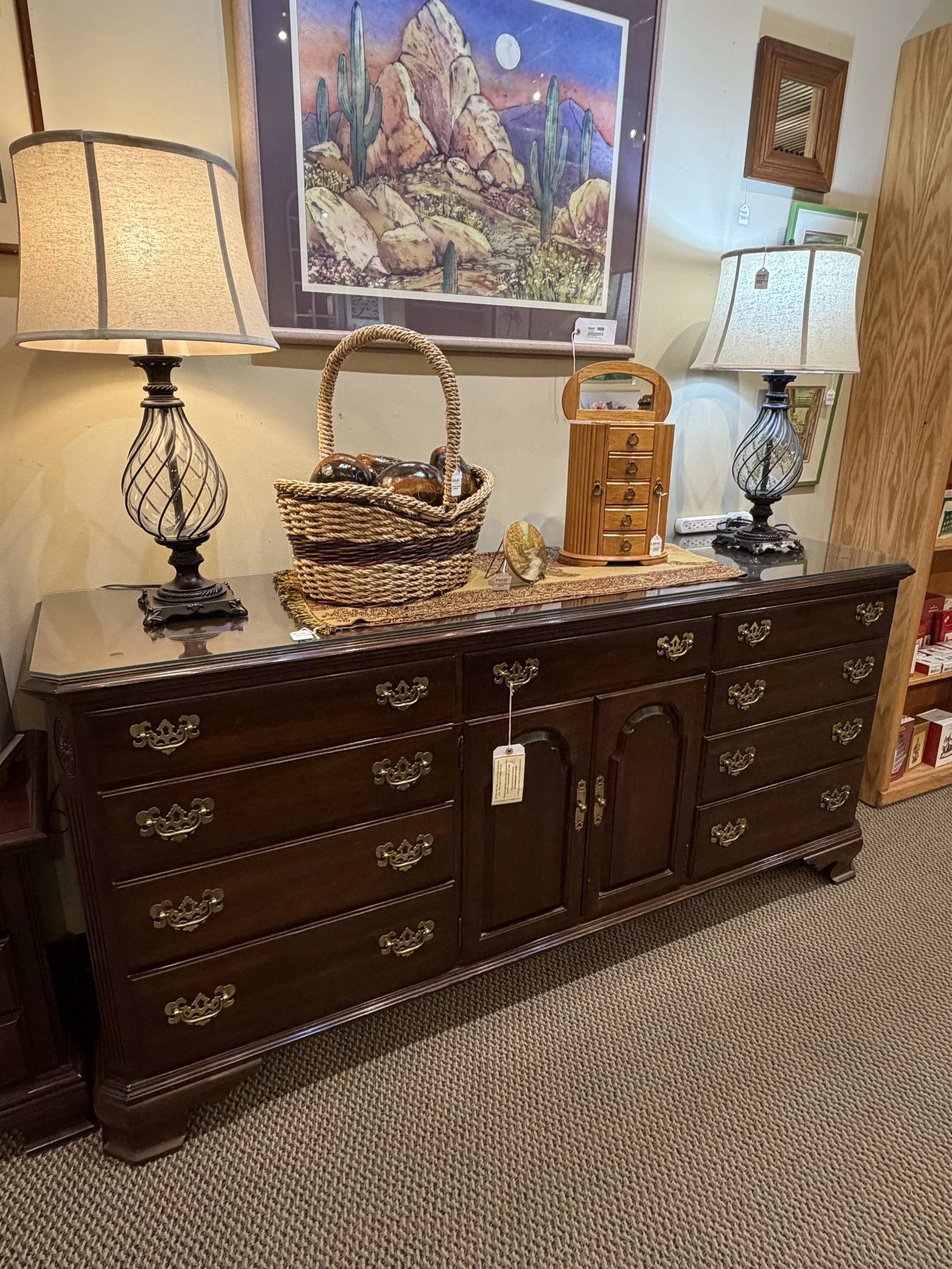 Ethan Allen Low Boy $420