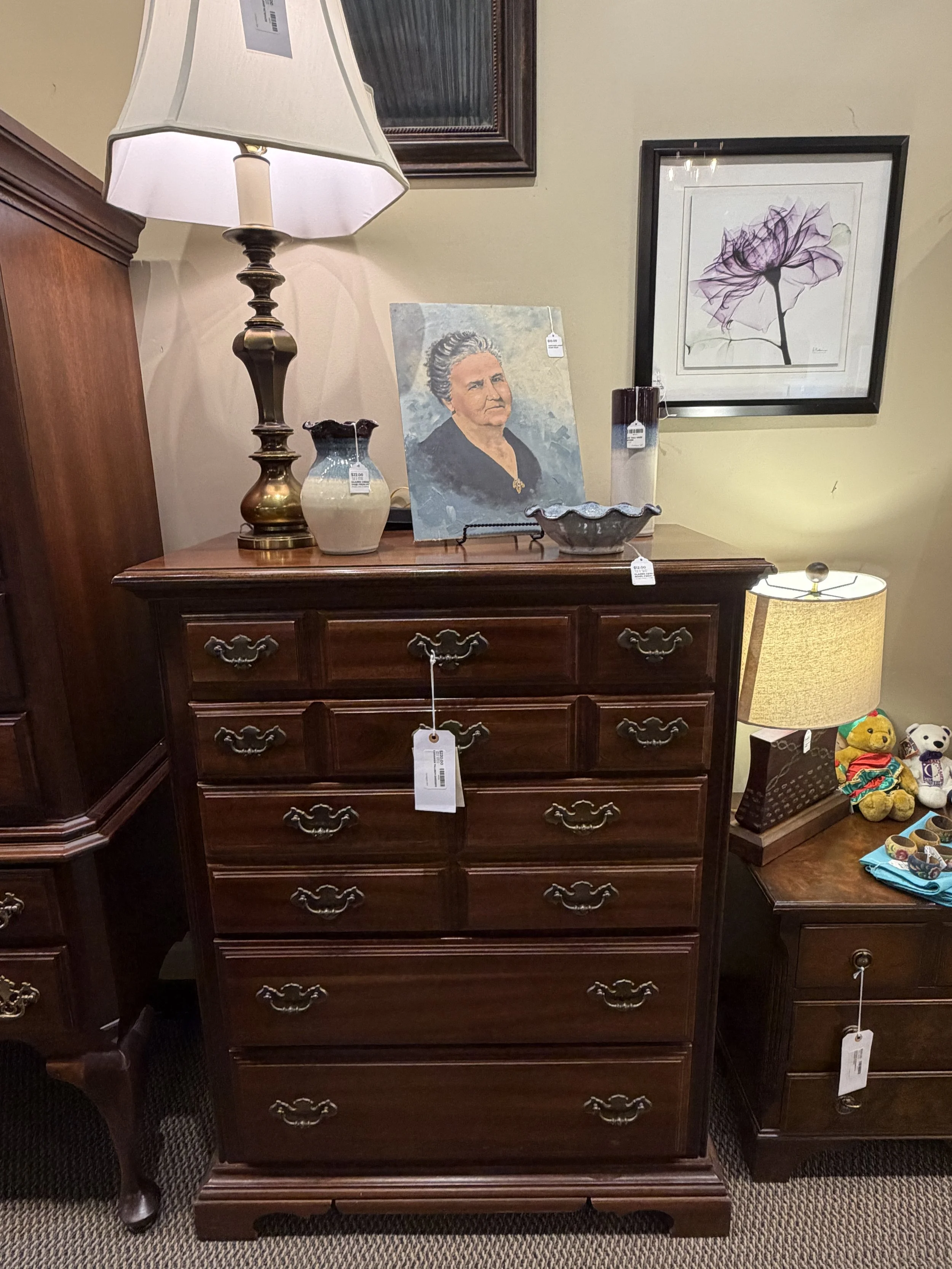 5 Drawer Tall Boy Dresser $220