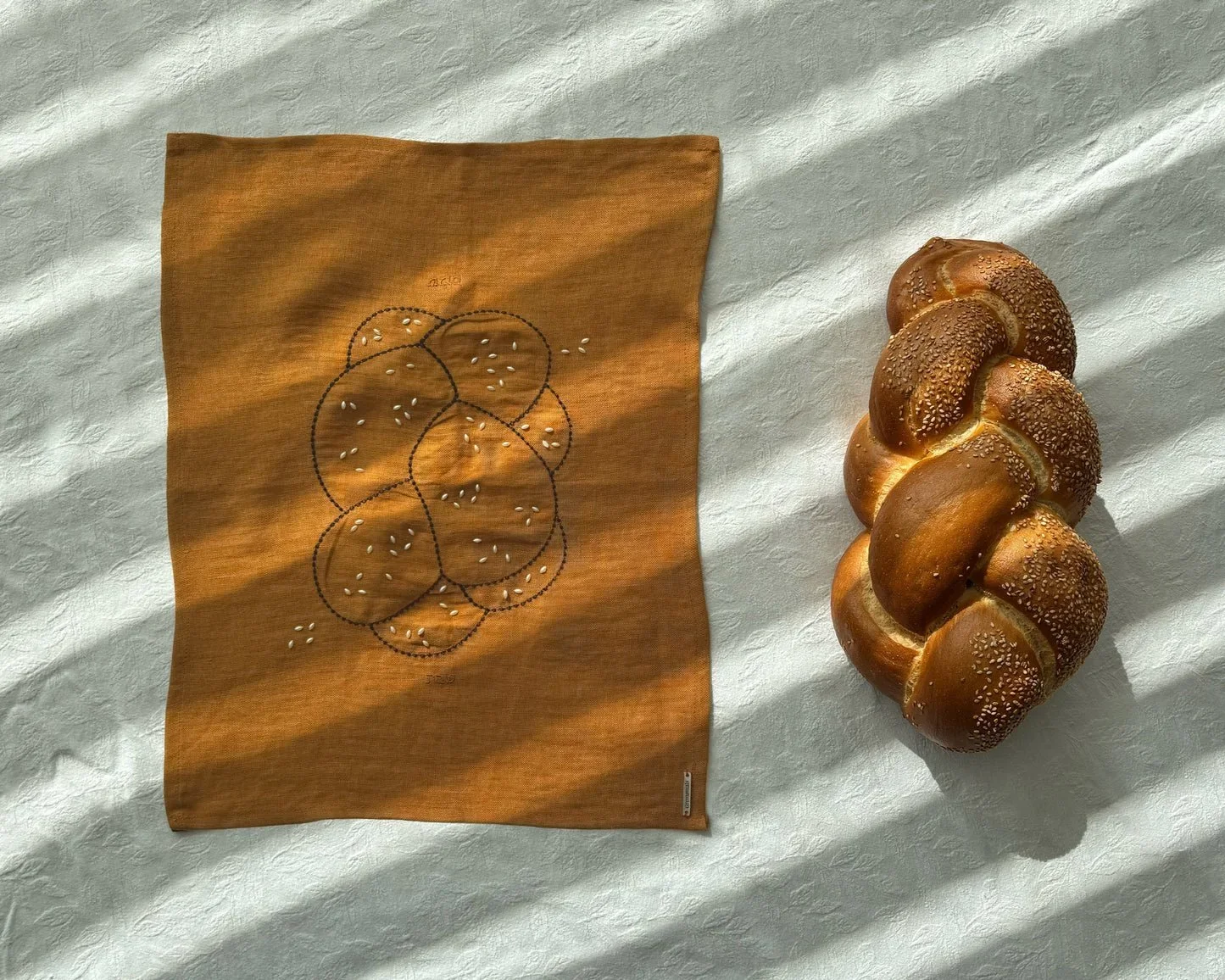 Challah Cover in Cinnamon.webp