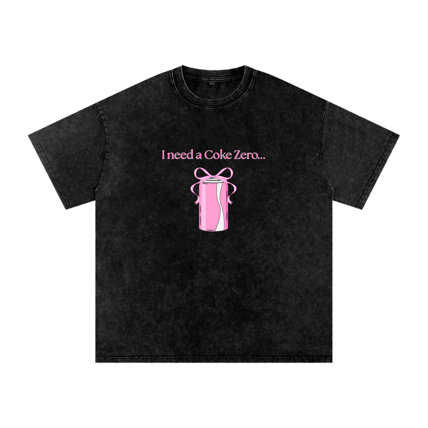 I need a Coke Zero Oversized Cotton T-Shirt