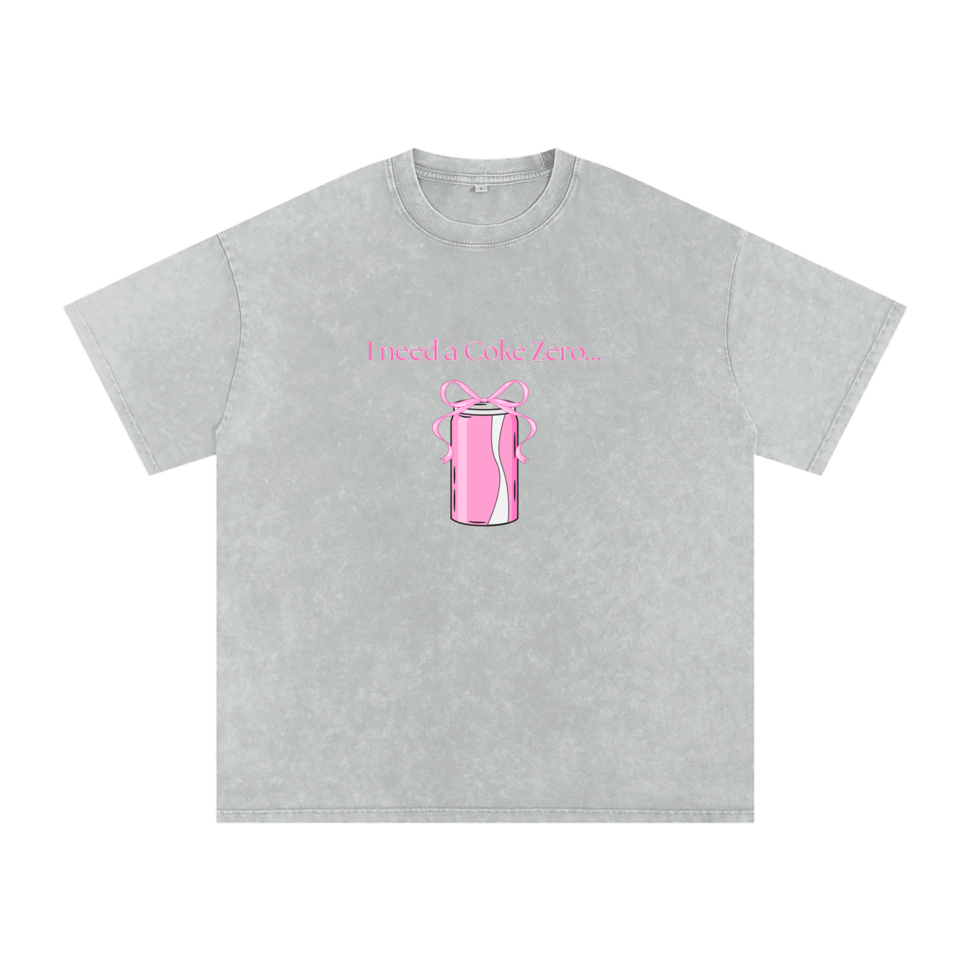 I need a Coke Zero Oversized Cotton T-Shirt