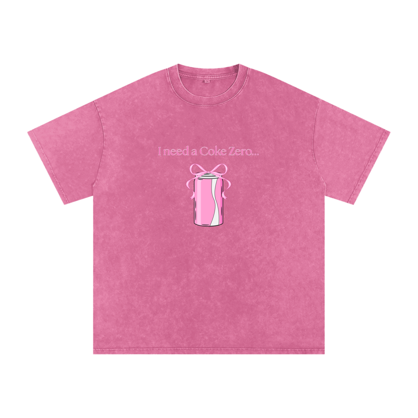 I need a Coke Zero Oversized Cotton T-Shirt