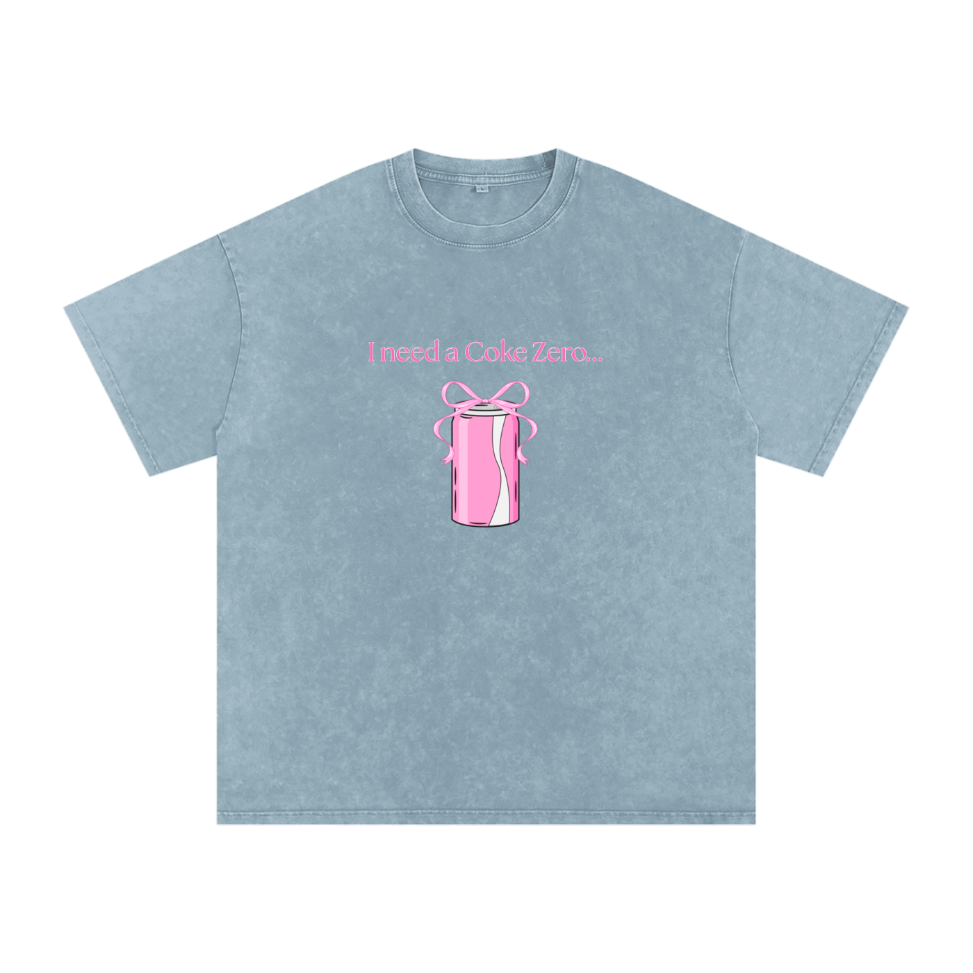 I need a Coke Zero Oversized Cotton T-Shirt