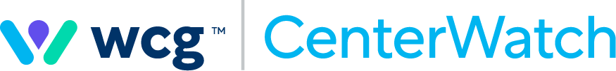 WCG and CenterWatch logos.