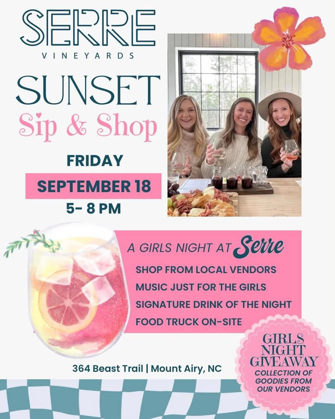 Sunset Sip & Shop 