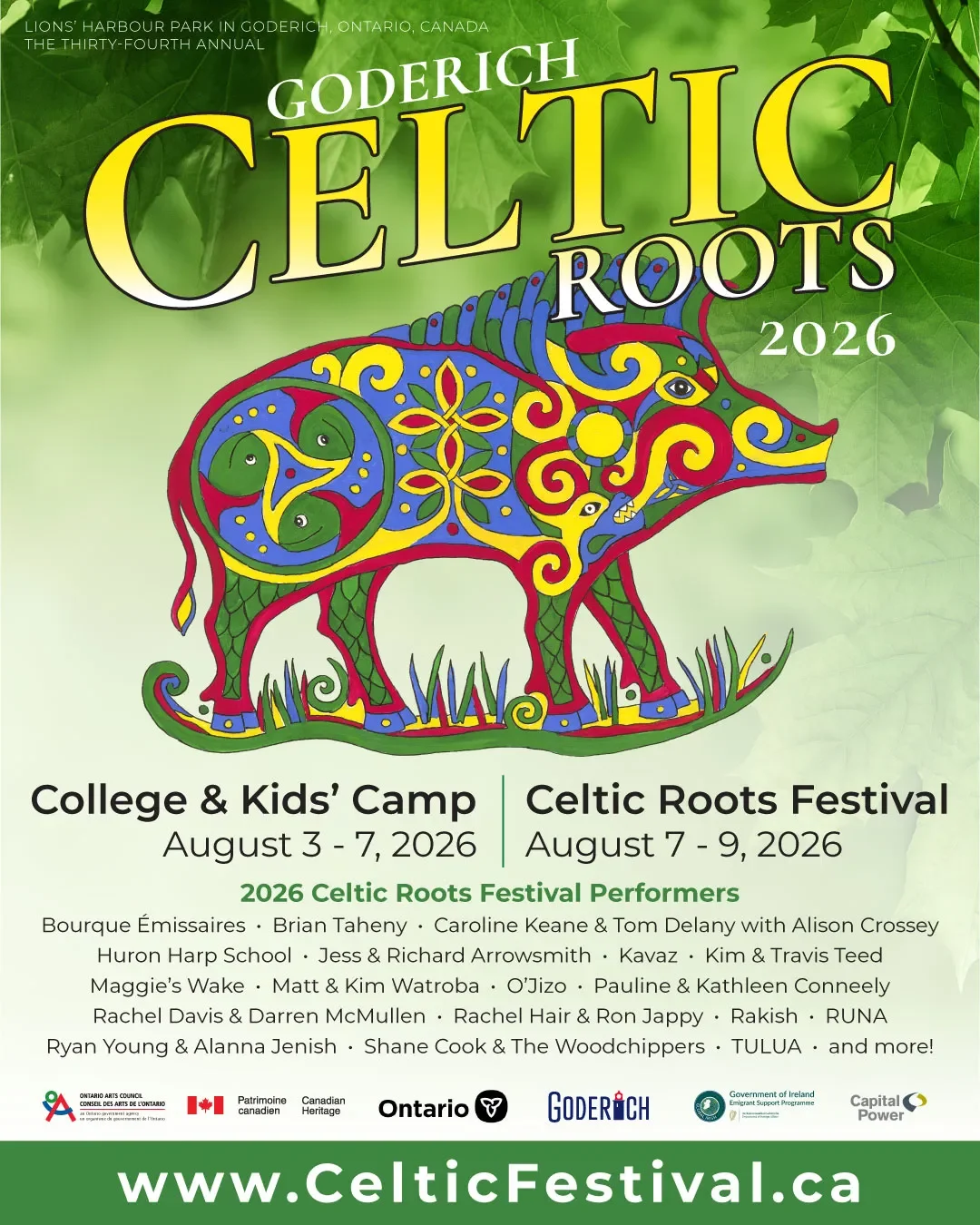 Goderich Celtic Roots Festival