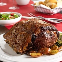 100% Black Angus Beef Bone-In Prime Rib Roast