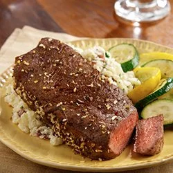 100% Black Angus Beef Center Cut New York Strips