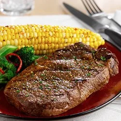100% Black Angus Beef Ribeyes