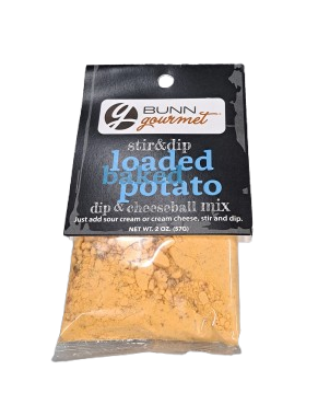 Bunn Gourmet Loaded Baked Potato Dip and Cheeseball Mix