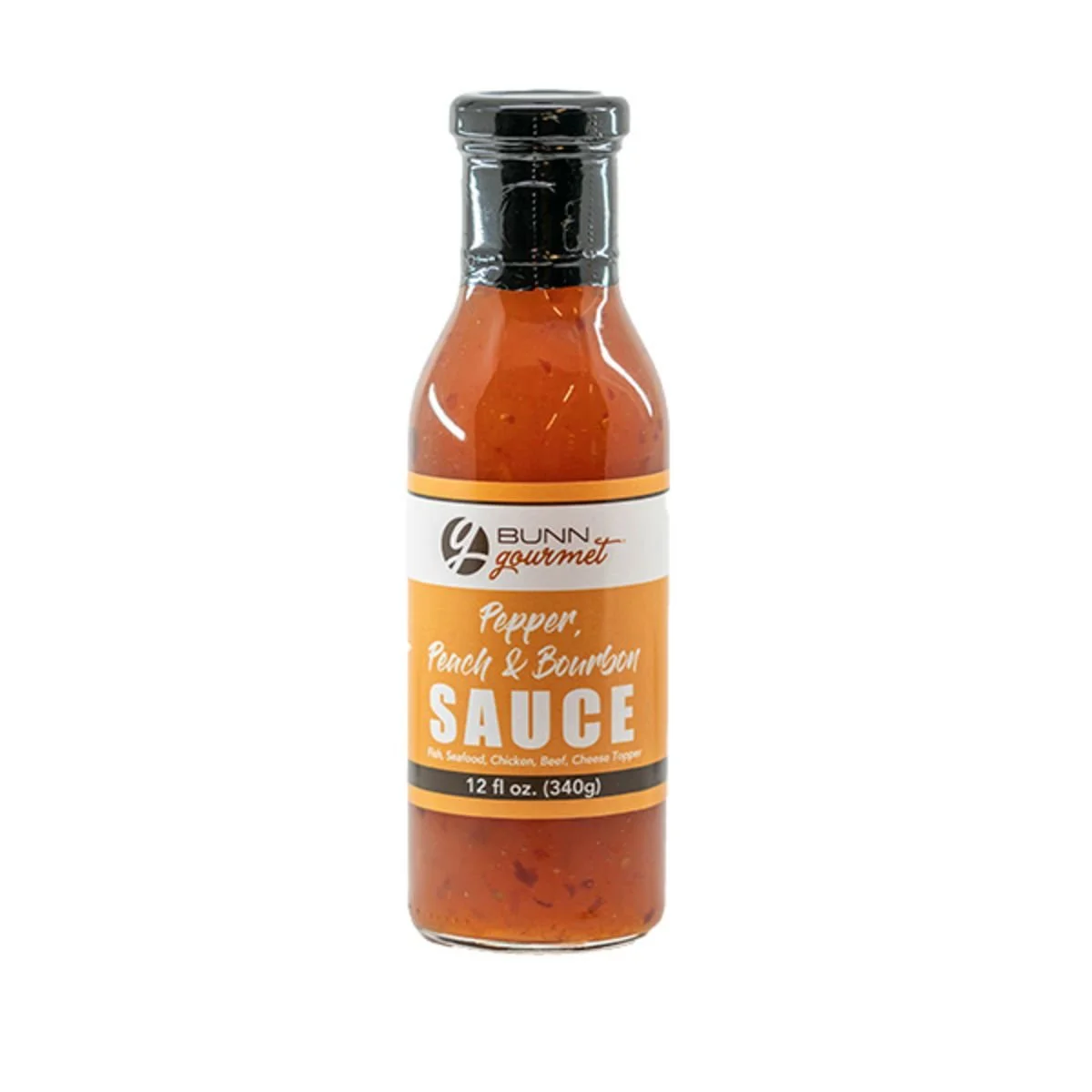 Bunn Gourmet Pepper, Peach & Bourbon Sauce