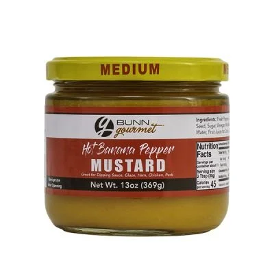 Hot Banana Pepper Mustard