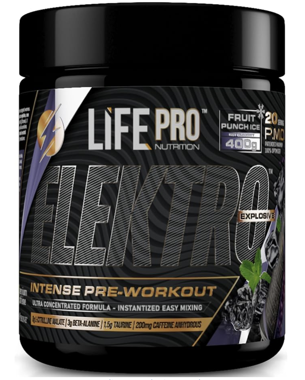 ELEKTRO PRE ENTRENO LIFEPRO 400GR