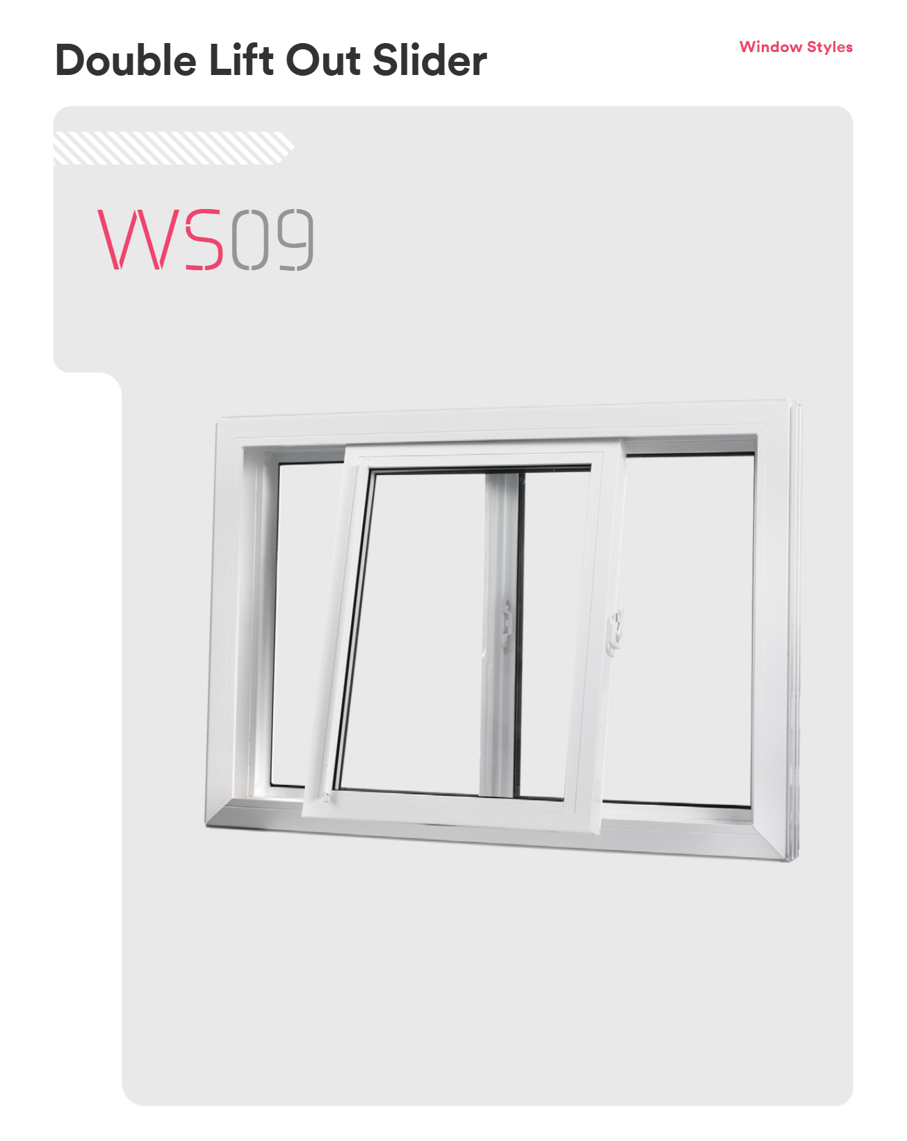 KV custom double lift out slider windows with specifications for bruce county homes