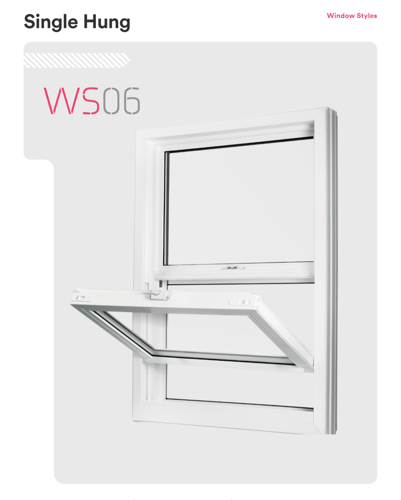 KV custom single hung windows with specifications for bruce county homes