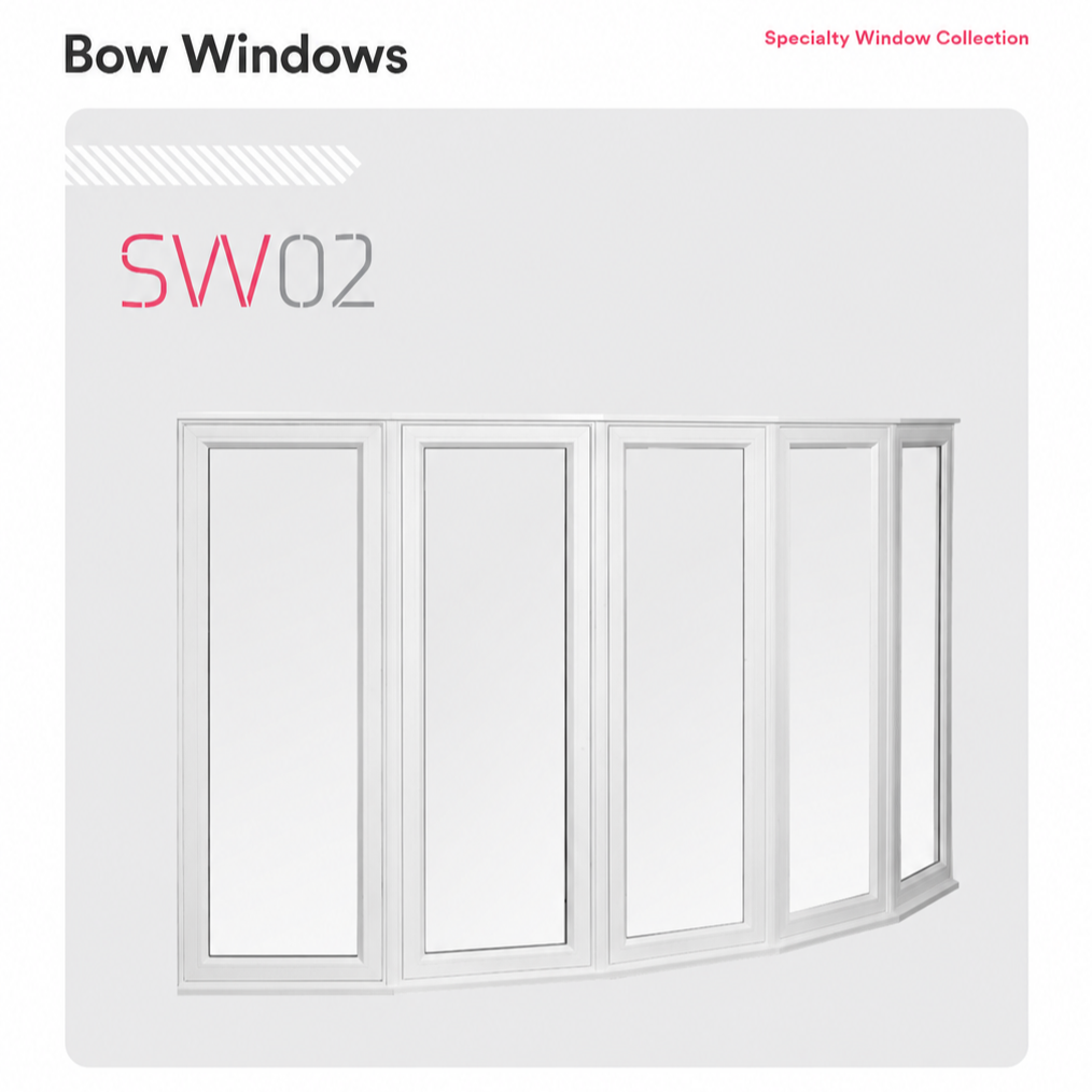 KV custom Bow windows with specifications for bruce county homes